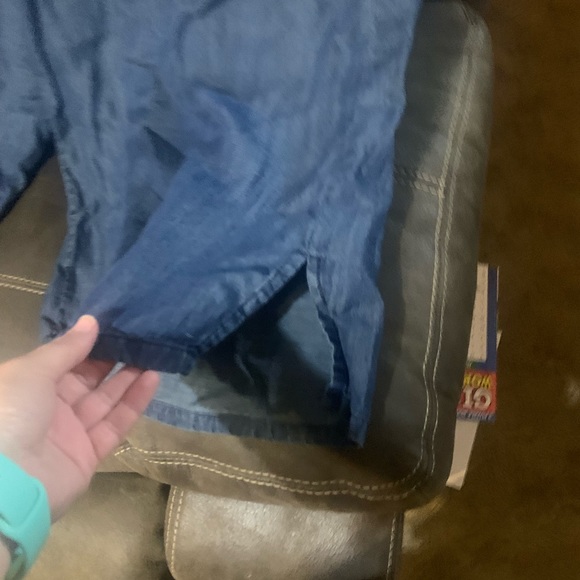Flowy denium pants - Picture 1 of 7